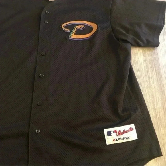 Arizona Diamondbacks 2000 Majestic‎ MLB Snake Edition Jersey 2XL Made In USA - Picture 2 of 14